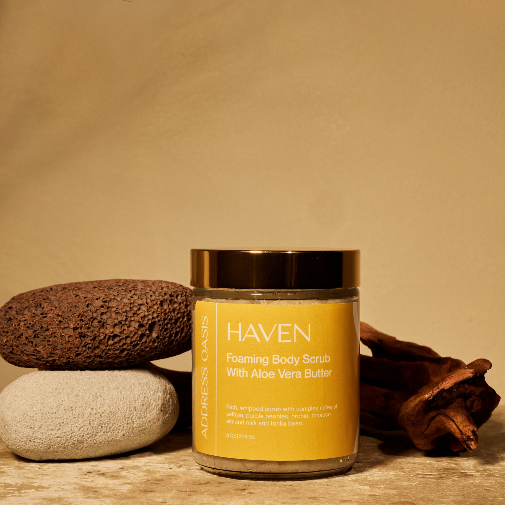 Haven Foaming Body Scrub